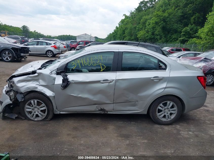 2014 Chevrolet Sonic Lt Auto VIN: 1G1JC5SH6E4171615 Lot: 39488634