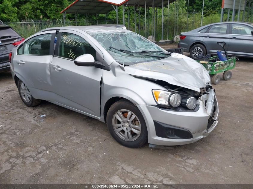 2014 Chevrolet Sonic Lt Auto VIN: 1G1JC5SH6E4171615 Lot: 39488634