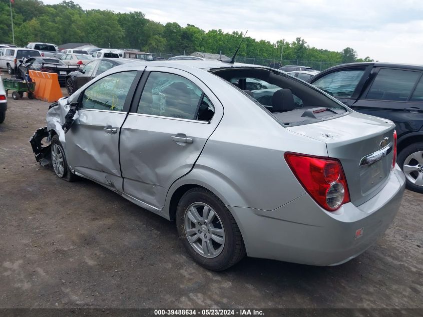 2014 Chevrolet Sonic Lt Auto VIN: 1G1JC5SH6E4171615 Lot: 39488634