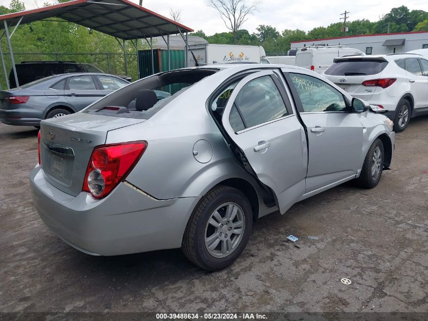 2014 Chevrolet Sonic Lt Auto VIN: 1G1JC5SH6E4171615 Lot: 39488634