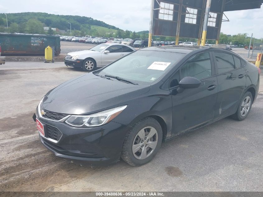 2018 Chevrolet Cruze Ls Auto VIN: 1G1BC5SMXJ7210877 Lot: 39488636