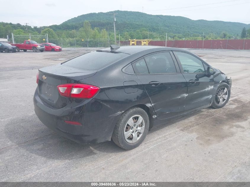 2018 Chevrolet Cruze Ls Auto VIN: 1G1BC5SMXJ7210877 Lot: 39488636