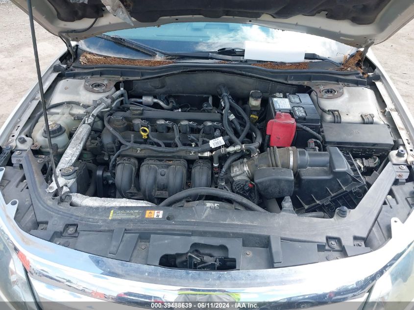 2010 Ford Fusion Sel VIN: 3FAHP0JA6AR268869 Lot: 39488639