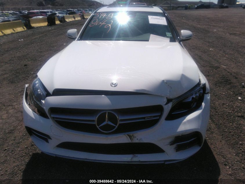 2020 Mercedes-Benz Amg C 43 4Matic VIN: 55SWF6EB0LU334569 Lot: 39488642