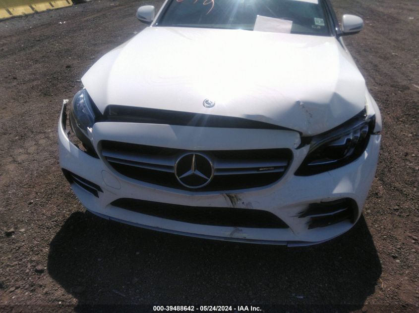 2020 Mercedes-Benz Amg C 43 4Matic VIN: 55SWF6EB0LU334569 Lot: 39488642