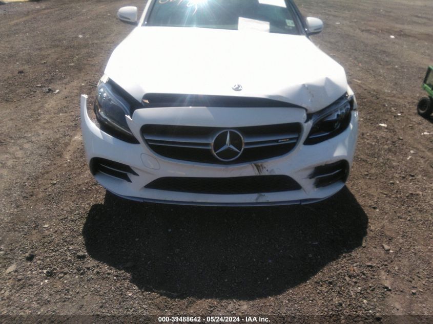 2020 Mercedes-Benz Amg C 43 4Matic VIN: 55SWF6EB0LU334569 Lot: 39488642