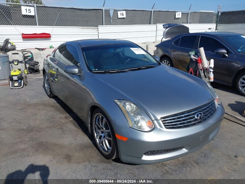 2005 Infiniti G35 VIN: JNKCV54E25M412002 Lot: 39488644