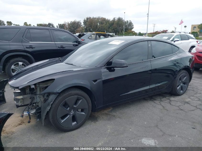 2023 Tesla Model 3 Rear-Wheel Drive VIN: 5YJ3E1EA5PF552014 Lot: 39488652