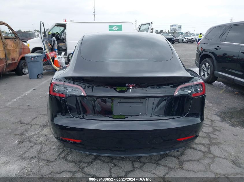 2023 Tesla Model 3 Rear-Wheel Drive VIN: 5YJ3E1EA5PF552014 Lot: 39488652