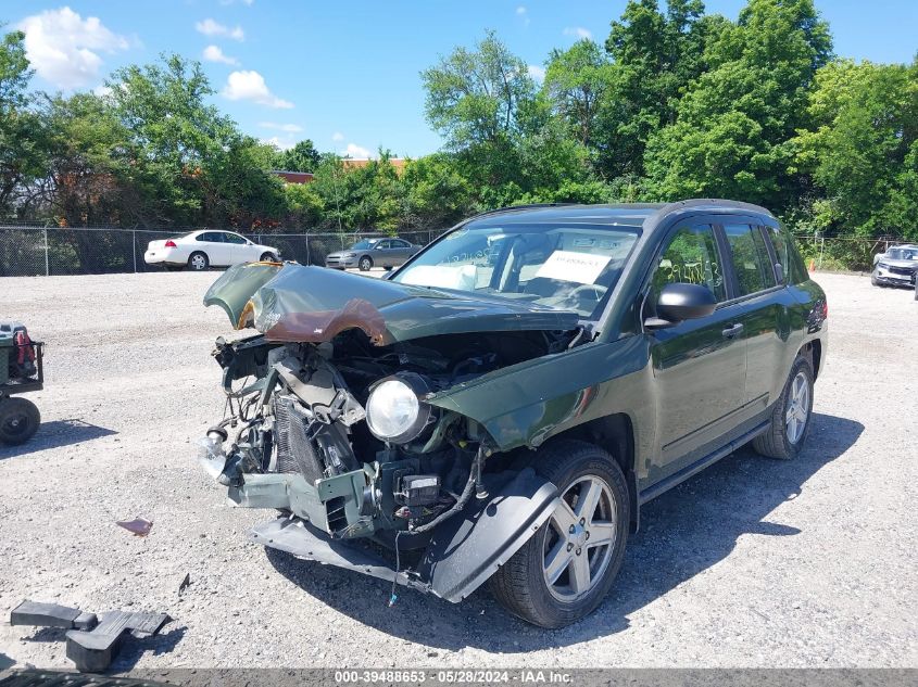 2008 Jeep Compass Sport VIN: 1J8FT47088D714924 Lot: 39488653