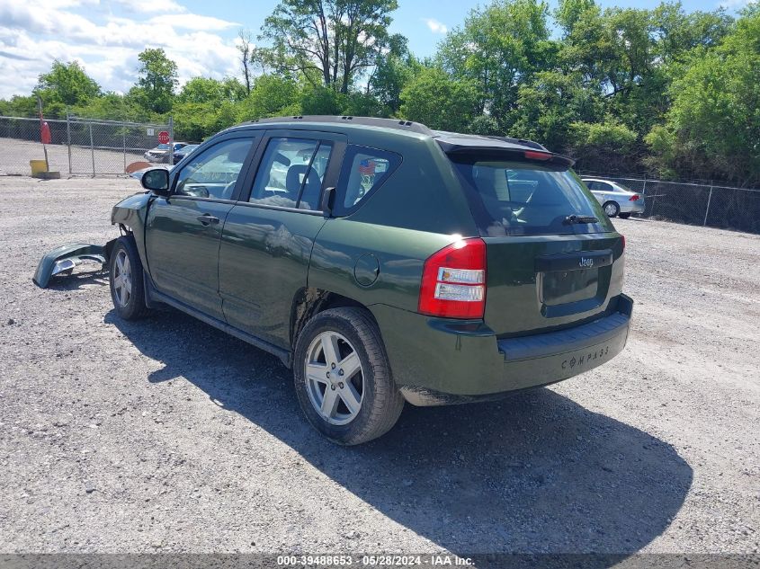 2008 Jeep Compass Sport VIN: 1J8FT47088D714924 Lot: 39488653