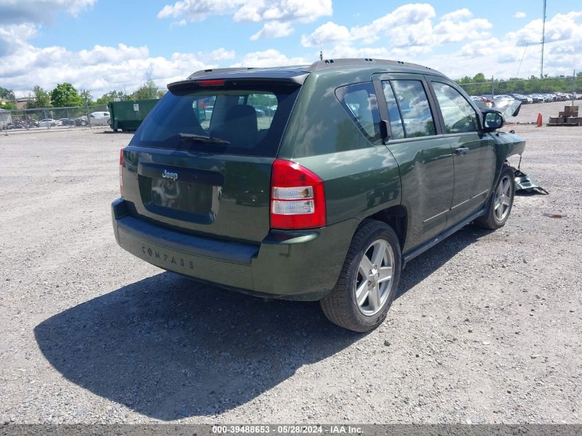 2008 Jeep Compass Sport VIN: 1J8FT47088D714924 Lot: 39488653