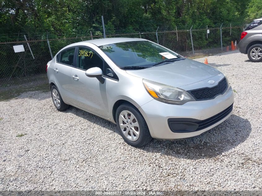 2013 Kia Rio Lx VIN: KNADM4A30D6229090 Lot: 39488677