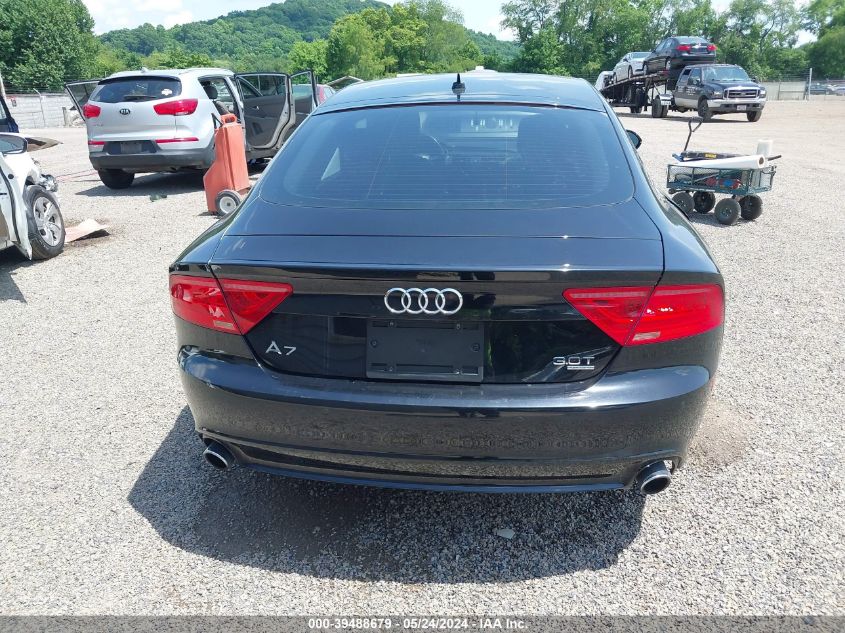 2012 Audi A7 Premium VIN: WAUSGAFCXCN027402 Lot: 39488679