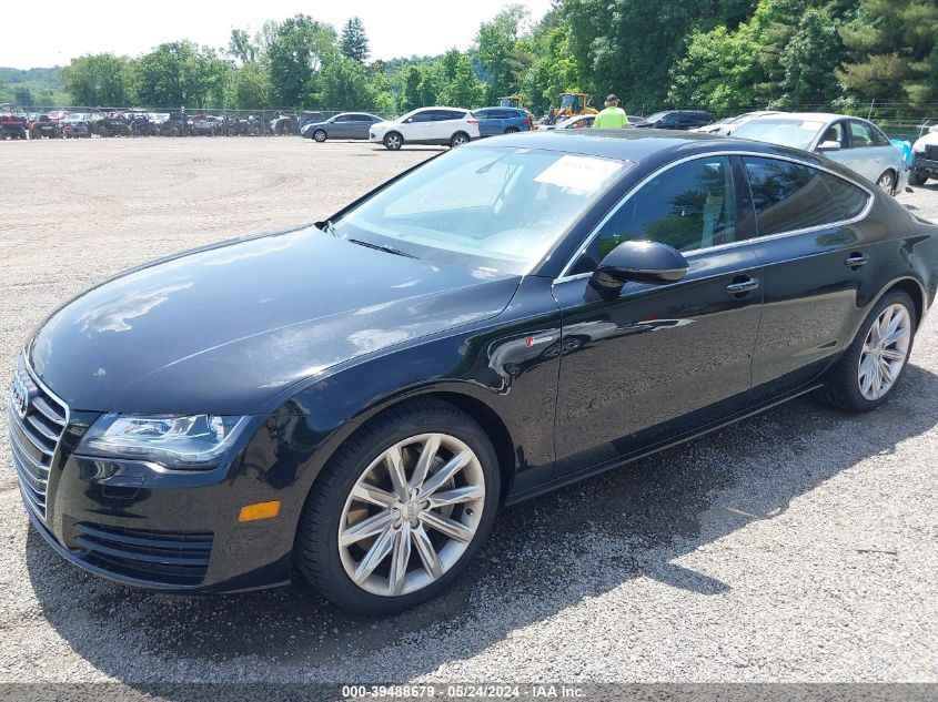 2012 Audi A7 Premium VIN: WAUSGAFCXCN027402 Lot: 39488679