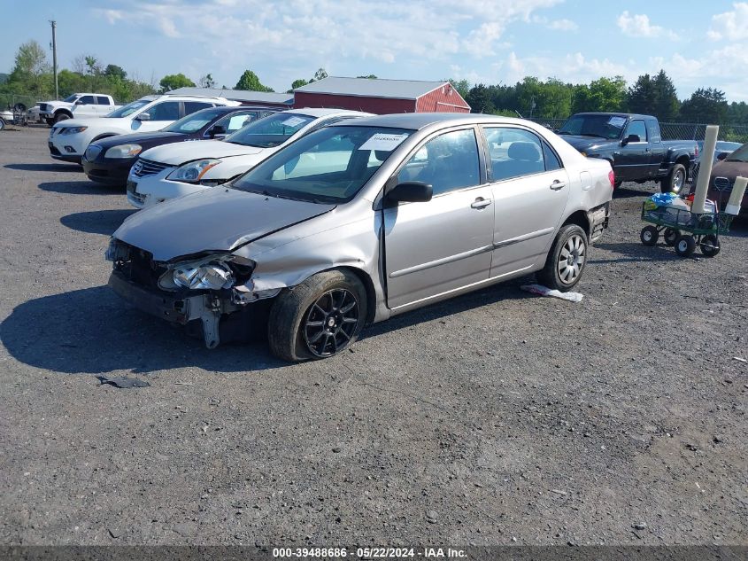 2003 Toyota Corolla Ce/Le/S VIN: 1NXBR32E53Z166998 Lot: 39488686