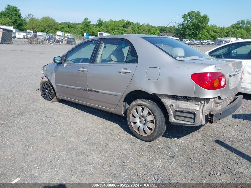 2003 Toyota Corolla Ce/Le/S VIN: 1NXBR32E53Z166998 Lot: 39488686