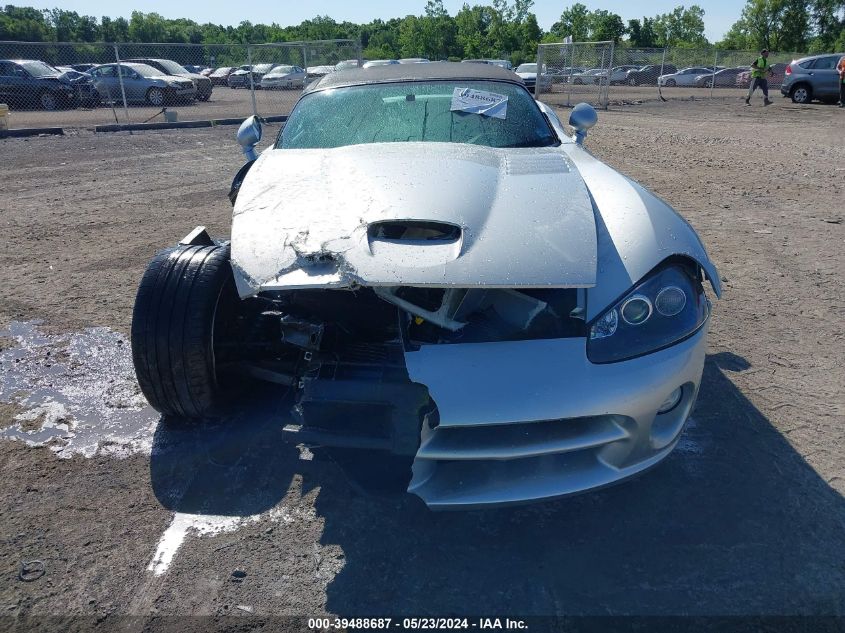 2004 Dodge Viper Srt10 VIN: 1B3JZ65294V101178 Lot: 39488687