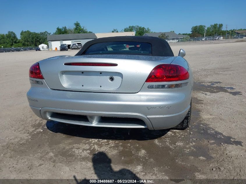 2004 Dodge Viper Srt10 VIN: 1B3JZ65294V101178 Lot: 39488687