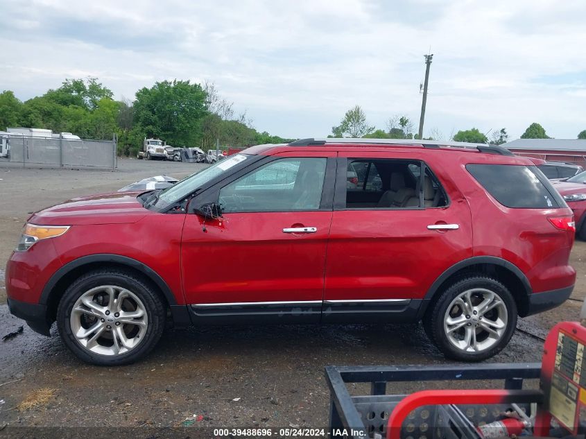 2013 Ford Explorer Limited VIN: 1FM5K8F86DGC68278 Lot: 39488696