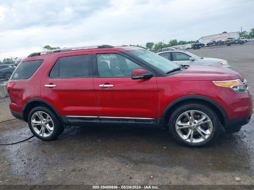 2013 Ford Explorer Limited VIN: 1FM5K8F86DGC68278 Lot: 39488696