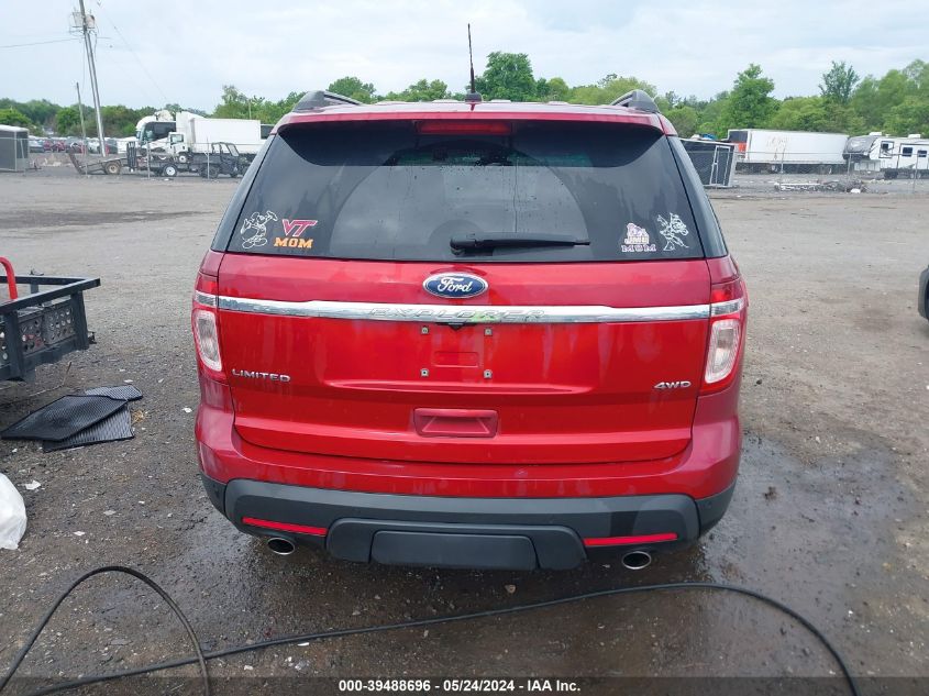 2013 Ford Explorer Limited VIN: 1FM5K8F86DGC68278 Lot: 39488696