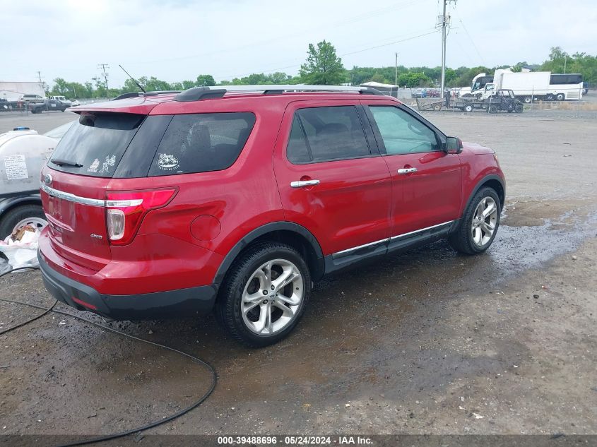 2013 Ford Explorer Limited VIN: 1FM5K8F86DGC68278 Lot: 39488696