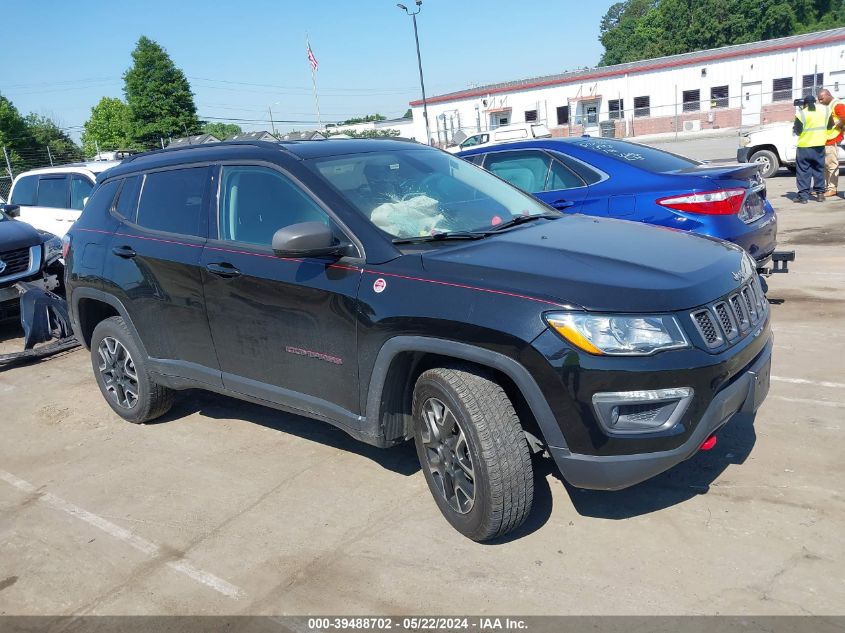 2020 Jeep Compass Trailhawk 4X4 VIN: 3C4NJDDB9LT165462 Lot: 39488702