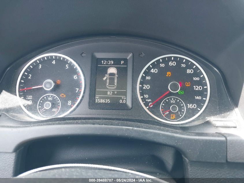 2013 Volkswagen Tiguan S VIN: WVGAV3AX5DW567841 Lot: 39488707