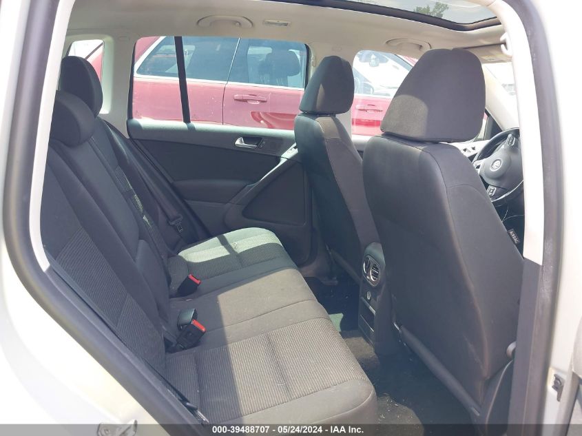 2013 Volkswagen Tiguan S VIN: WVGAV3AX5DW567841 Lot: 39488707