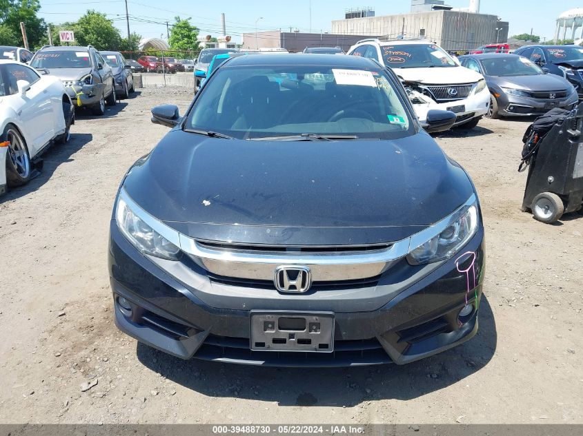 2018 Honda Civic Ex-T VIN: JHMFC1F31JX026624 Lot: 39488730