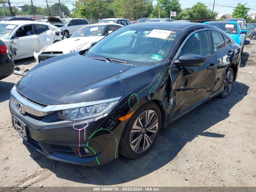 2018 Honda Civic Ex-T VIN: JHMFC1F31JX026624 Lot: 39488730