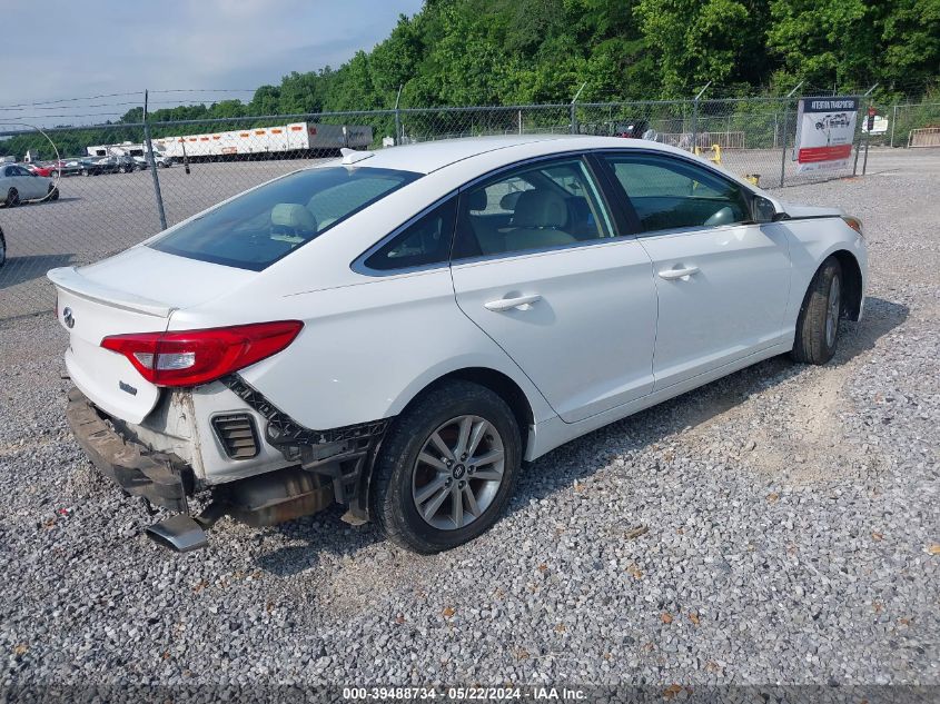 2015 Hyundai Sonata Se VIN: 5NPE24AF5FH018581 Lot: 39488734