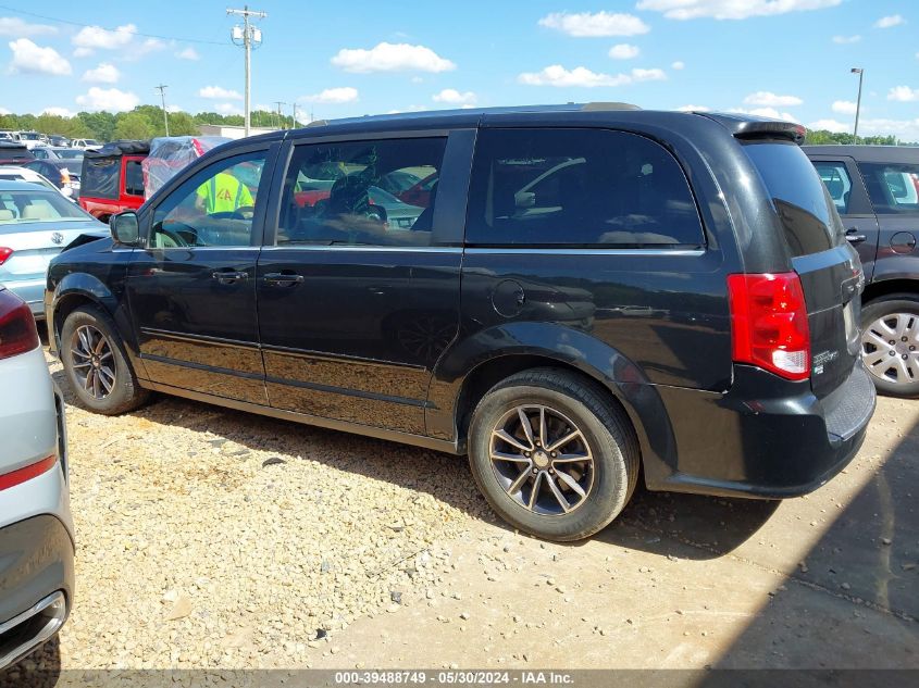 2017 Dodge Grand Caravan Sxt VIN: 2C4RDGCG2HR806646 Lot: 39488749