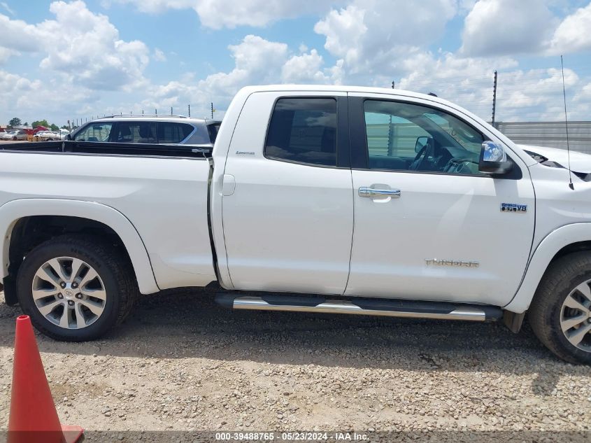 2016 Toyota Tundra Limited 5.7L V8 VIN: 5TFBW5F14GX504282 Lot: 39488765