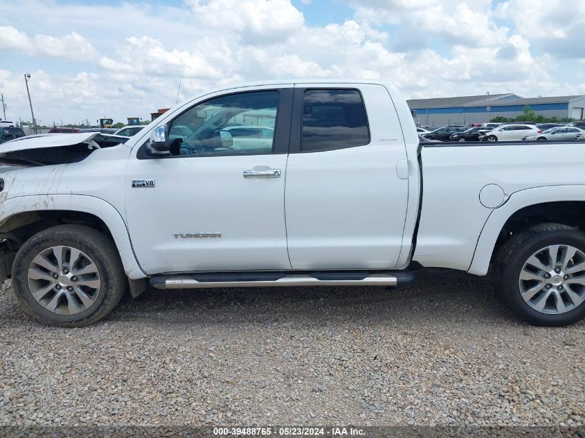 2016 Toyota Tundra Limited 5.7L V8 VIN: 5TFBW5F14GX504282 Lot: 39488765