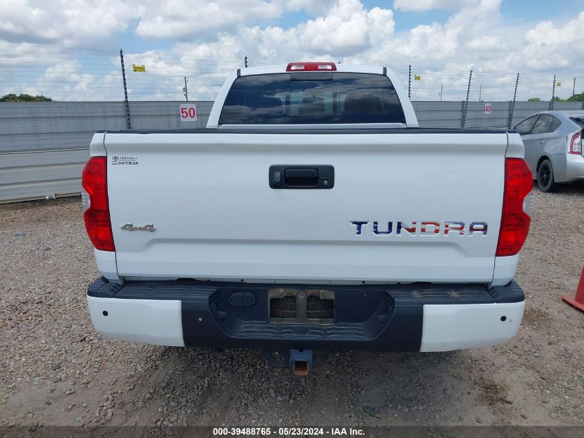 2016 Toyota Tundra Limited 5.7L V8 VIN: 5TFBW5F14GX504282 Lot: 39488765