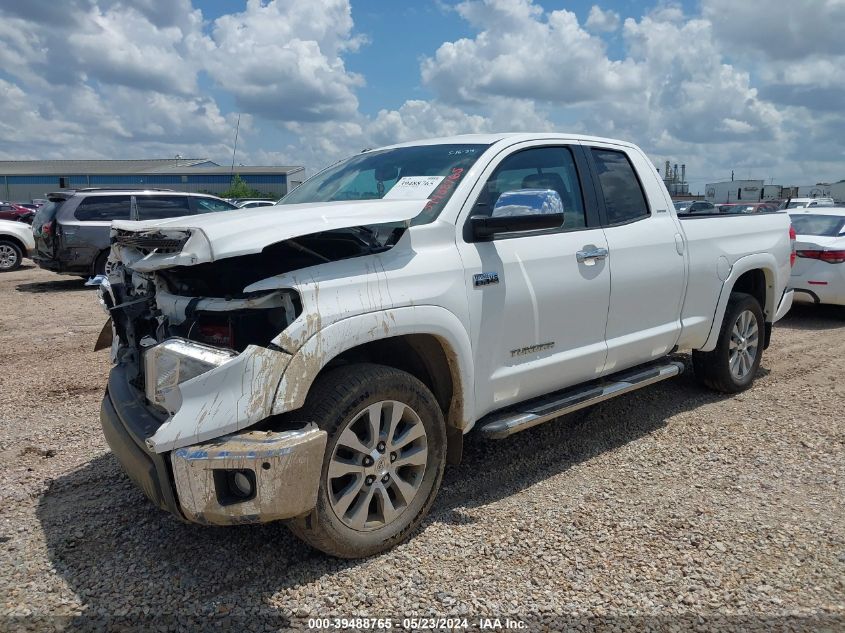 2016 Toyota Tundra Limited 5.7L V8 VIN: 5TFBW5F14GX504282 Lot: 39488765