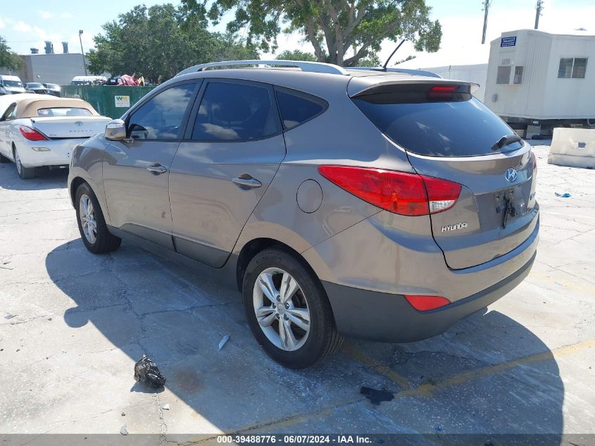 2013 Hyundai Tucson Gls VIN: KM8JU3AC5DU688137 Lot: 39488776