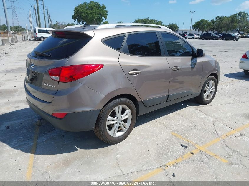 2013 Hyundai Tucson Gls VIN: KM8JU3AC5DU688137 Lot: 39488776