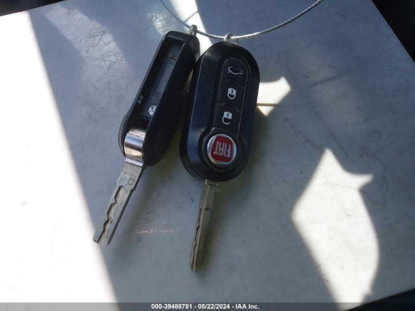 2016 Fiat 500 Easy VIN: 3C3CFFKRXGT177151 Lot: 39488781