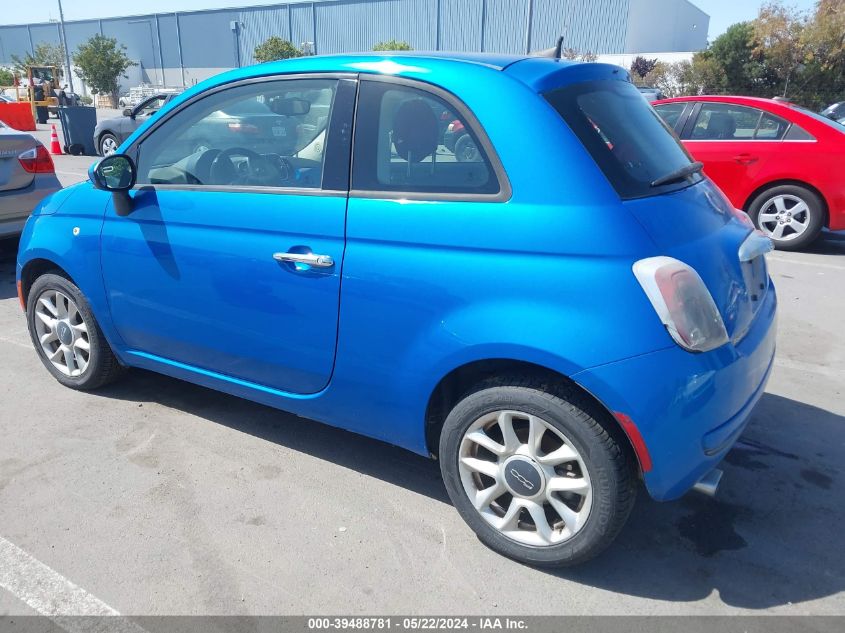 2016 Fiat 500 Easy VIN: 3C3CFFKRXGT177151 Lot: 39488781