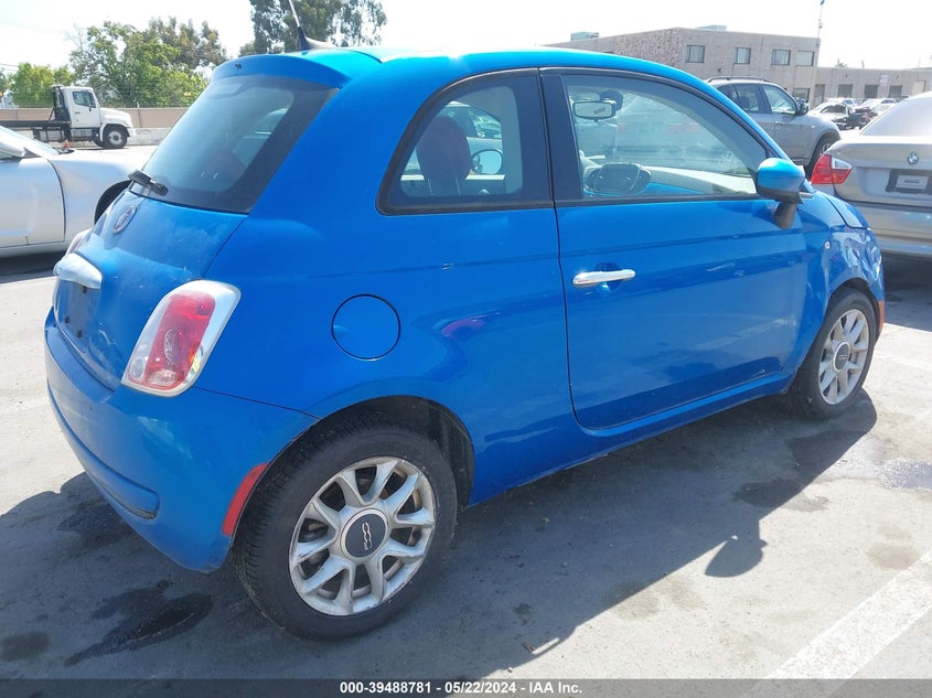 2016 Fiat 500 Easy VIN: 3C3CFFKRXGT177151 Lot: 39488781