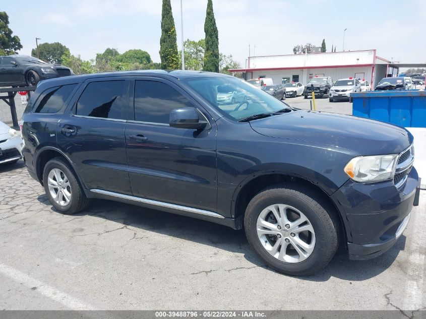 2013 Dodge Durango Sxt VIN: 1C4RDHAG9DC671631 Lot: 39488796