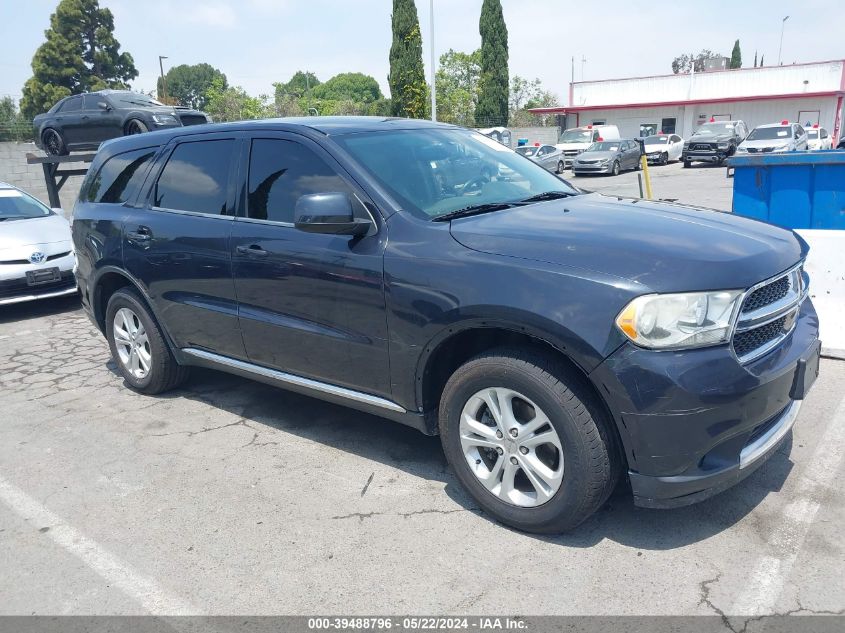 2013 Dodge Durango Sxt VIN: 1C4RDHAG9DC671631 Lot: 39488796