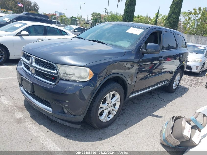 2013 Dodge Durango Sxt VIN: 1C4RDHAG9DC671631 Lot: 39488796