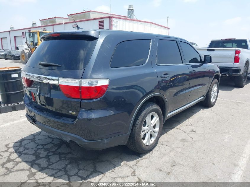 2013 Dodge Durango Sxt VIN: 1C4RDHAG9DC671631 Lot: 39488796