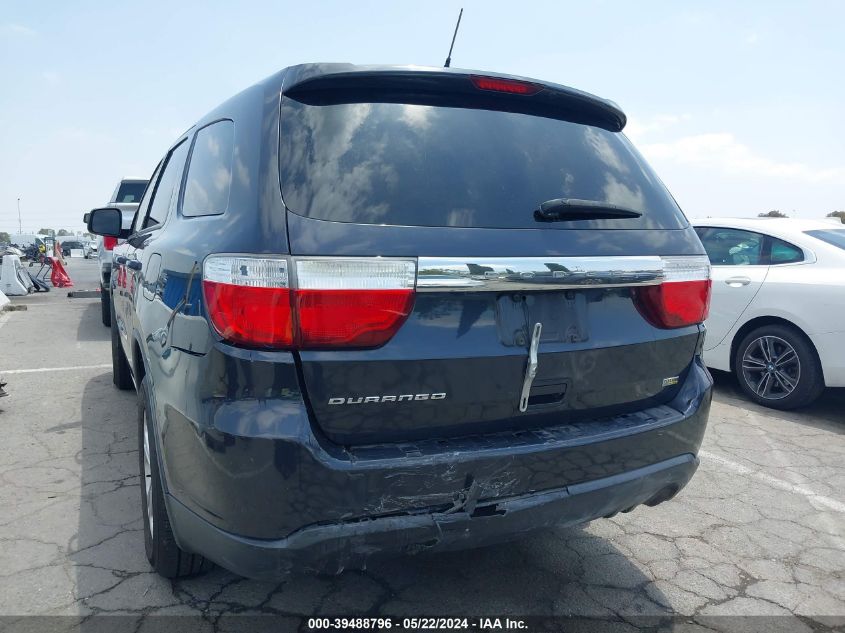 2013 Dodge Durango Sxt VIN: 1C4RDHAG9DC671631 Lot: 39488796