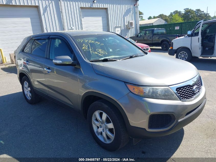 2011 Kia Sorento Lx VIN: 5XYKT3A16BG186973 Lot: 39488797