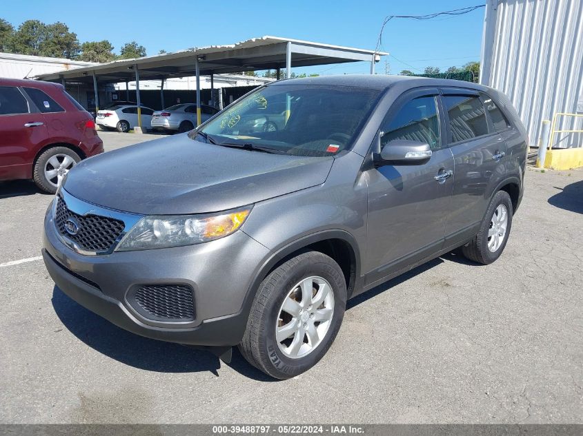 2011 Kia Sorento Lx VIN: 5XYKT3A16BG186973 Lot: 39488797